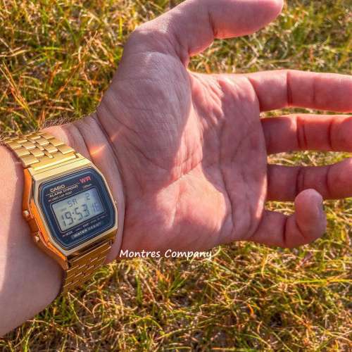 Montres Company 香港註冊公司(32年老店) 卡西歐 CASIO 不鏽鋼 A159 A159WGEA A159...