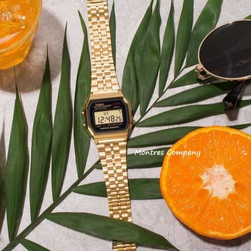 Montres Company 香港註冊公司(32年老店) 卡西歐 CASIO 不鏽鋼 A159 A159WGEA A159...