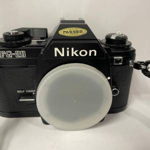 Nikon FG-20 菲林相機 機身 連相機帶