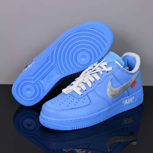OFF-WHITE x Air Force 1 Low 07 “MCA”聯名  藍色藝術館