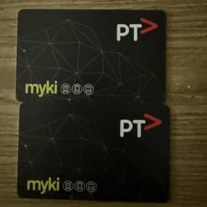 Myki card 墨爾本旅遊卡