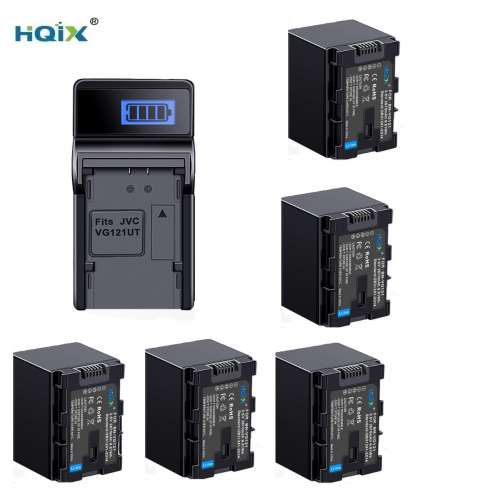 HQIX BN-VG121 Lithium-Ion Battery Pack With USB Charger 代用全解碼鋰電池連充電器