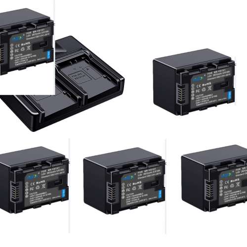 HQIX BN-VG121 Lithium-Ion Battery Pack With LCD Display USB-C Dual Charger 代...