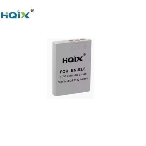 HQIX EN-EL8 Lithium-Ion Battery Pack代用鋰電池