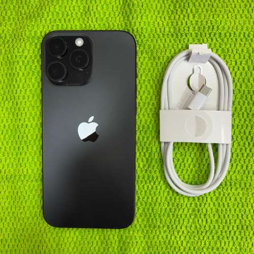 iPhone 16 Pro Max 256GB 黑色 香港行貨 蘋果保養到2026年1月7日 電池100% 有配件 ...