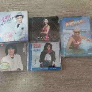 100%new.全新CD 5 套.