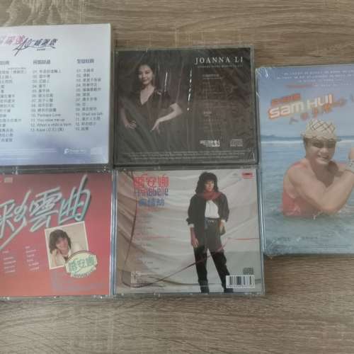100%new.全新CD 5 套.