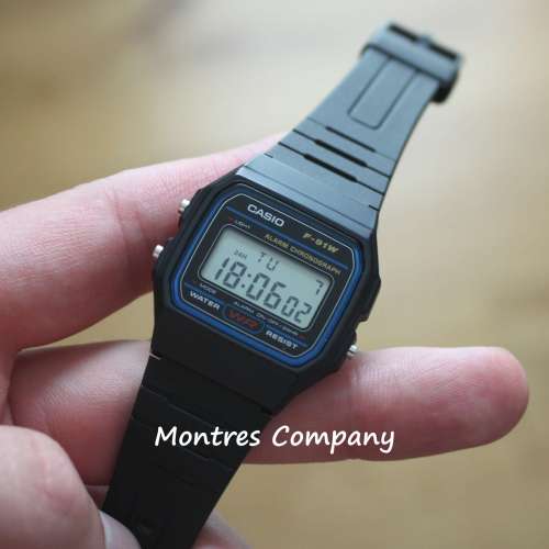 Montres Company 香港註冊公司(32年老店) 卡西歐 CASIO F91W F-91 F-91W F-91W-1 F...