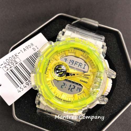 Montres Company 香港註冊公司 (31年老店) 卡西歐 CASIO G-Shock GA-400 GA-400SK-...