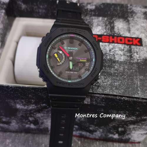 Montres Company 香港註冊公司(32年老店) 卡西歐 CASIO G-SHOCK GA-B2100MF-1A 黑色...