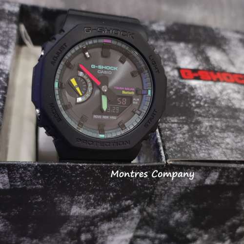 Montres Company 香港註冊公司(32年老店) 卡西歐 CASIO G-SHOCK GA-B2100MF-1A 黑色...