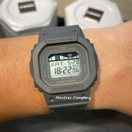 Montres Company香港註冊公司(31年老店) 卡西歐 CASIO G-Shock 灰黑色 GLX GLXS560...