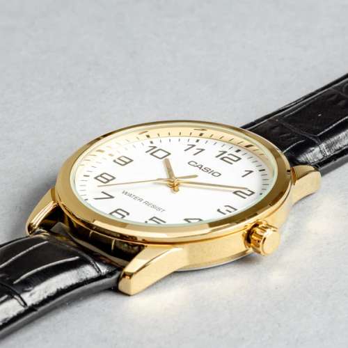 Montres Company 香港註冊公司(32年老店) 卡西歐 CASIO 白金色 MTP-V001GL MTP-V00...