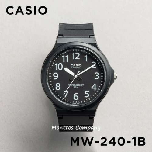 Montres Company 香港註冊公司(32年老店) 卡西歐 CASIO MW240 MW-240 MW-240-1 MW-...