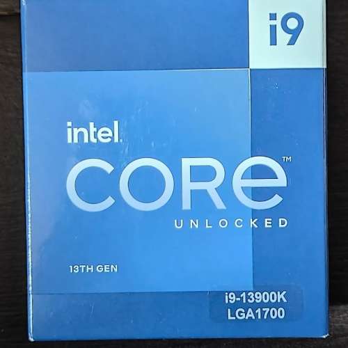Intel® Core™ i9-13900K 全新 盒裝 不是行貨
