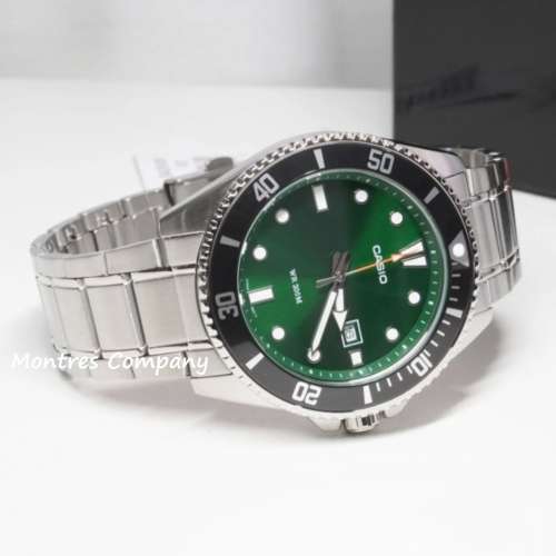 Montres Company 香港註冊公司 (32年老店) 卡西歐 CASIO MDV-107D MDV-107D-3A2 銀...