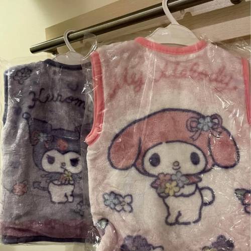 🇯🇵🇯🇵Sanrio《現貨》Kuromi Melody 家居背心 尺寸:約 35 x 50 厘米 Size:110cm