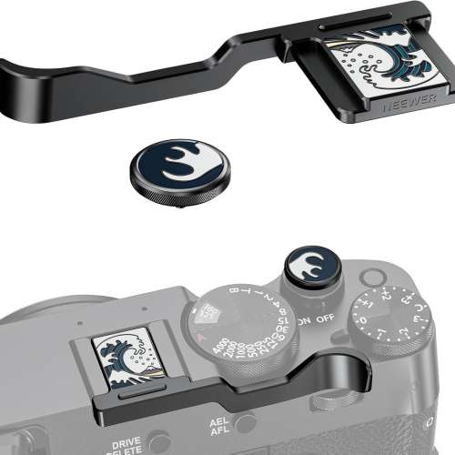 NEEWER Hot Shoe Cover & Shutter Button Cap Set For Fujifilm X100V & X100VI