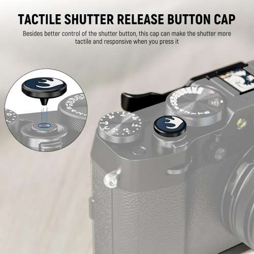 NEEWER Hot Shoe Cover & Shutter Button Cap Set For Fujifilm X100V & X100VI