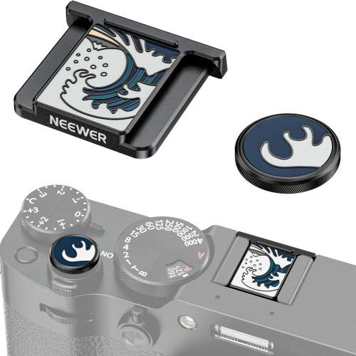 NEEWER Hot Shoe Cover & Shutter Button Cap Set For Fujifilm X100V & X100VI
