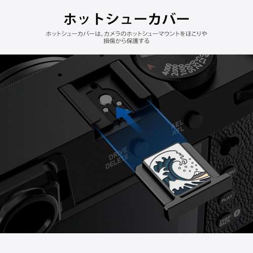 NEEWER Hot Shoe Cover & Shutter Button Cap Set For Fujifilm X100V & X100VI