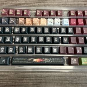 ollivanders wand shop PBT Dye-sub keycap set