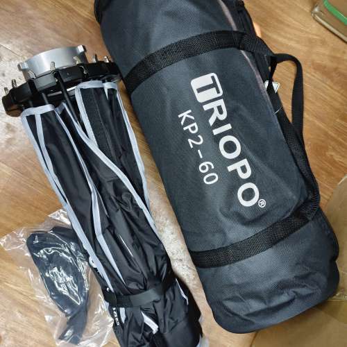 少用新淨 TRIOPO捷寶 KP2-60二代深拋柔光箱 快拆 帶網柵格 保榮口