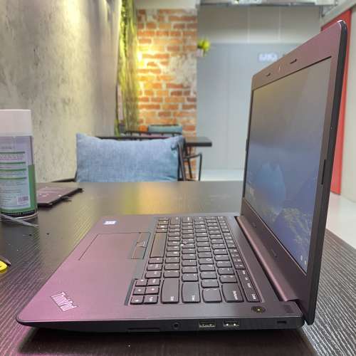 Lenovo ThinkPad E470C (Core i3 / 14" 高清 / Win 11 / 永久Office / SSD) E470