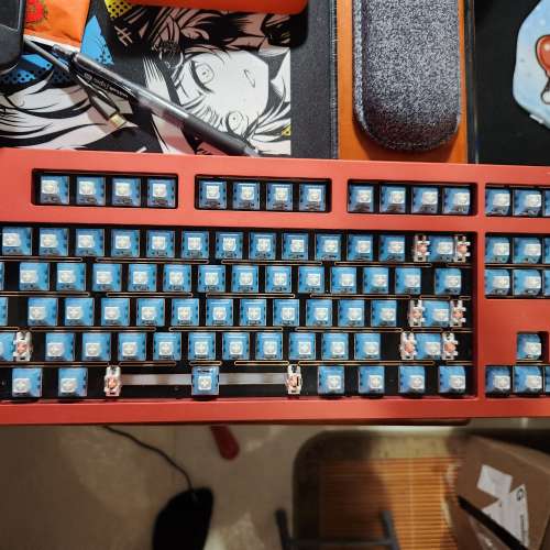 魔咖（monka） 6087鋁底座鍵盤 (客製化鍵盤/Custom Mechanical Keyboard)
