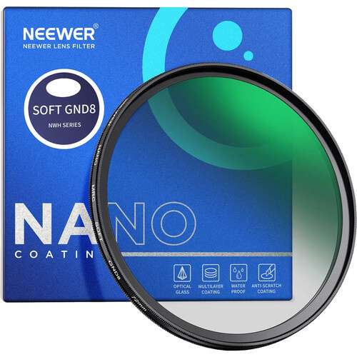 NEEWER CA087 With 49mm Soft GND8 Soft Graduated Neutral Density Filter (3-Stop)