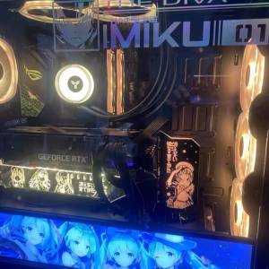 Intel® Core™ i9 第9 代 高端水冷電競遊戲/剪片電腦主機，高配 16G 記憶體，4G 遊...
