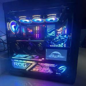 第 10代 Intel® Core™ i7處理器 台式水冷RGB電競電腦主機 ，高配16G 記憶體，電打...