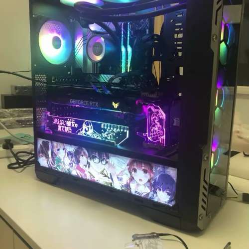 第 10 代 Intel&reg; Core&trade; i7 處理器 台式水冷電競RGB 電腦主機，高配16G 記憶體，4G...