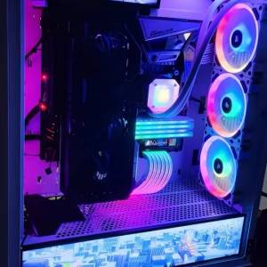 第 10代 Intel® Core™ i7 電競水冷RGB電腦主機，Samsung 三星 870 EVO 2.5" 2TB ...