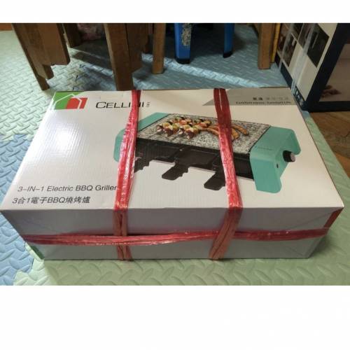 全新Cellini三合一電子BBQ燒烤爐
