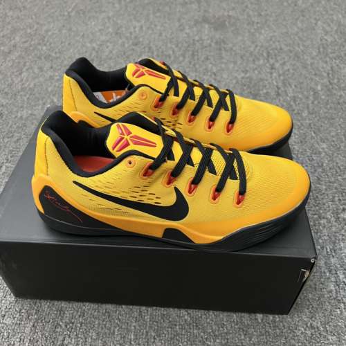 Nike Kobe 9 EML ow Bruce Lee 耐克 科比9代 低幫 黃黑 李小龍