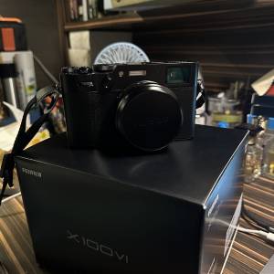 富士 Fujifilm X100vi 黑色行貨3粒原裝電