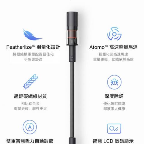 小米超輕量無線吸塵器