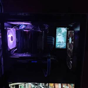 第 10 代 Intel® Core™ i7 處理器 台式水冷電競RGB 電腦主機，高配16G 記憶體，4G...