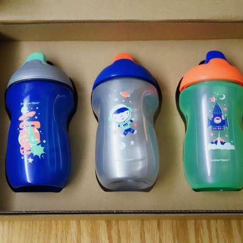 Tommee Tippee 防漏學習杯 10安士(1套3個)