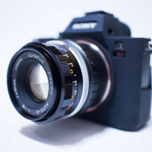 (M42) 罕有 Olympus FTL 50mm f1.8 大光圈餅鏡 近焦距 合 Sony A7 EOS Fuji FX