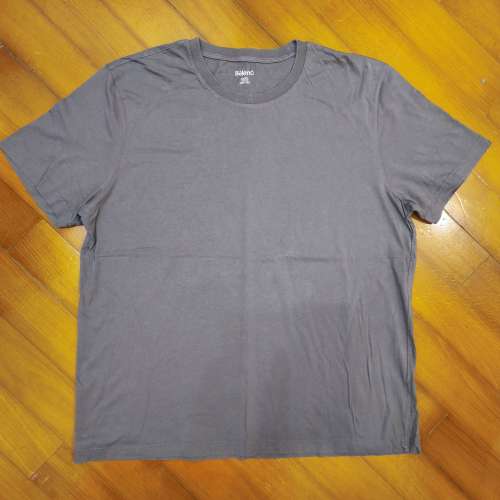 Baleno Tee T-shirt, Supima Cotton, Light & Soft, Chest 124cm, Greyish Brown