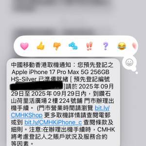 iPhone 17 pro max 256G銀色