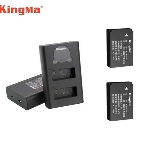 KINGMA LP-E12 / K-LP-E12 Fully Decoded Lithium-Ion Battery Pack With BM048-LPE12