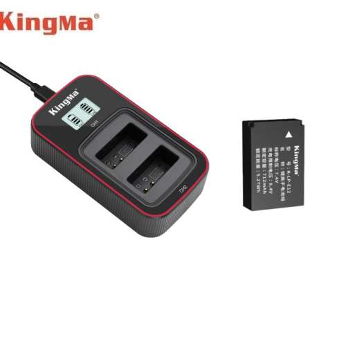 KINGMA K-LP-E12 Fully Decoded Lithium-Ion Battery Pack With BM058-LPE12 Charger