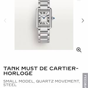Cartier Tank Must 鋼錶 ✨