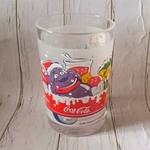 2001 McDonald’s x CocaCola 麥當勞 滑嘟嘟 玻璃杯