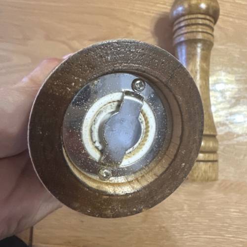 木製 調味樽 研磨 黑椒 胡椒粉 海鹽