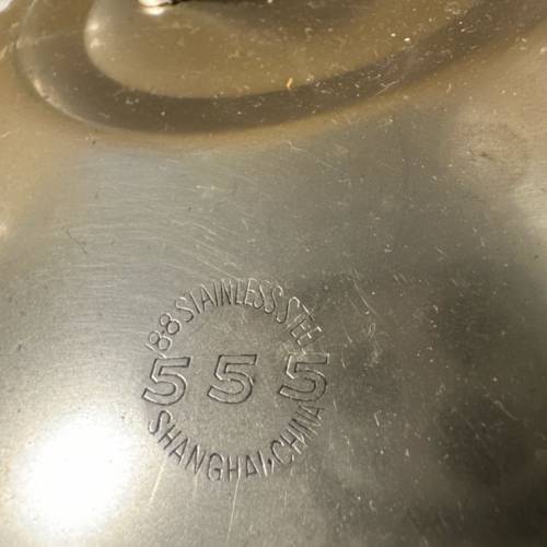 復古 懷舊 555 不鏽鋼 三層 飯壺