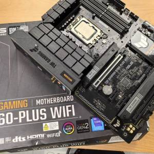 i7 14700KF ASUS TUF B760 PLUS DDR5 底板 套裝出售 intel B760 DDR5 底板 12 13 1...